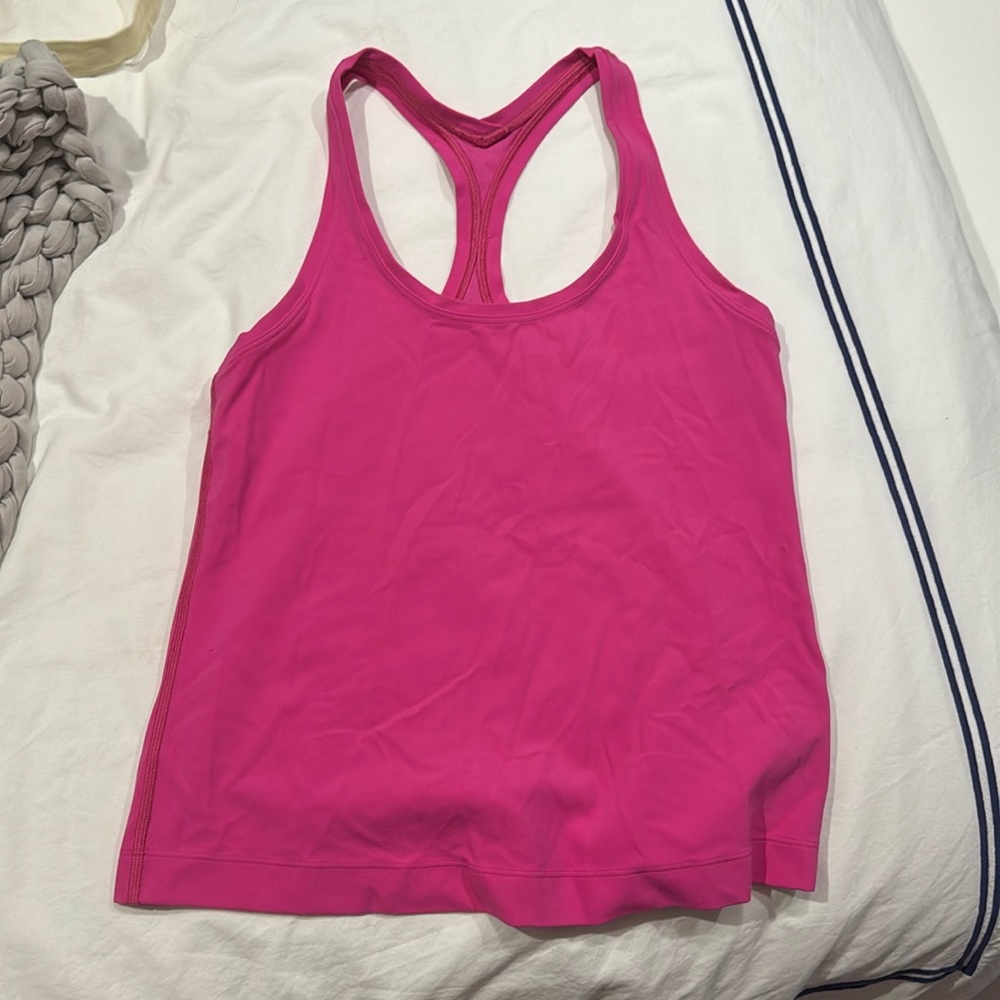 Lululemon | Cool Racerback Tank Top | Sonic Pink | Race Length | Size 6